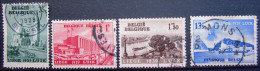 BELGIQUE             N° 484/487                 OBLITERE - Usados