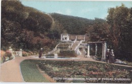 CPA Colorisée - Italian Gardens Showing Fountain Of Mercury, SCARBOROUGH - Scarborough