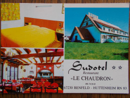 67 - BENFELD - HUTTENHEIM - Sudotel - Restaurant "le Chaudron". (Multivues) - Benfeld