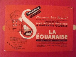 Buvard La Séquanaise. Assurances. 1954 - Bank & Insurance