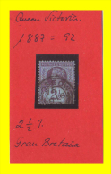 GRAN BRETAÑA -1887 -1892 The 50th Anniversary Of The Regency Of Queen Victoria - Used Stamps