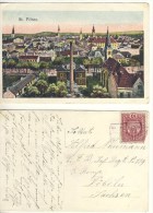 AK St. Pölten Echt Gel. Ca. 1910er Coloriert (324-AK180) - St. Pölten
