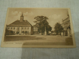 AK Angermünde --  MARKTPLATZ - Angermünde