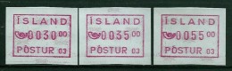 Iceland Label Device 03 1993 - Franking Labels