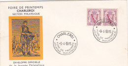 Belgium 1959 Philatelic Day FDC - 1951-1960