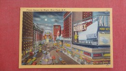 New York> New York City > Time Square  By Night  Kleenex Tissue Sign--ref 1958 - Time Square