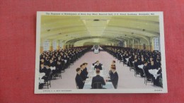Maryland> Annapolis – Naval Academy Midshipmen At Noon Day Meal  Ref 1958 - Annapolis – Naval Academy