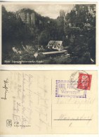 AK Waltersdorfer Mühle Sächs. Schweiz Echt Gel. 19. 8. 1929 S/w (324-AK408) - Grossschönau (Sachsen)