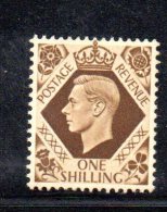 Y304 - GRAN BRETAGNA 1937 , Giorgio VI N. 222  ***  MNH - Unused Stamps