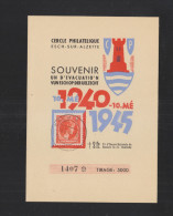 Sonder- PK 1945 Souvenir D'Evacuation - Cartoline Commemorative