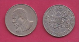 KENYA, 1966,  1 Shilling, VF, KM 5,  C2859 - Kenya