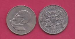 KENYA, 1967,  1 Shilling, VF, KM 5,  C2860 - Kenya