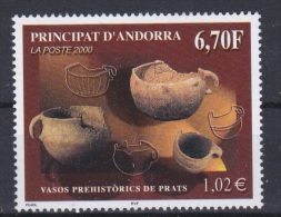 Andorre (2000) -  "Poteries Préhistoriques"  Neufs** - Archeologie