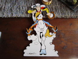 PLV LUCKY LUKE A CHEVAL    MORRIS - Lucky Luke