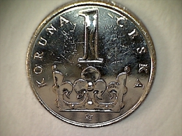 Tchéquie - 1 Koruna 1993 - Czech Republic