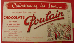 Buvard Chocolat Poulain. Album D'images. Vers 1950 - Kakao & Schokolade