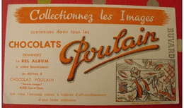 Buvard Chocolat Poulain. Album D'images. Vers 1950 - Cocoa & Chocolat