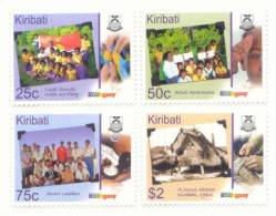 2007 CENTENAIRE DU SCOUTISME 4v NEUF *** //  KIRIBATI - Unused Stamps