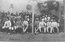 Paris : Escrime - Escrimeurs - Carte Photo - Fencing