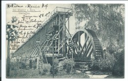 Bad Münster Am Stein - Allemagne - Gradierbau, 1907, Roue à Aube, Saline, Rare, Voir Deux Photos # - Bad Münster A. Stein - Ebernburg