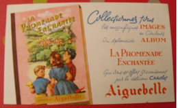 Buvard Chocolat Aiguebelle. Album Images La Promenade Enchantée. Vers 1950 - Cocoa & Chocolat