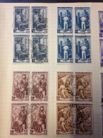 BLOC OF 4 Or 6 Collection ITALIE ITALY ITALIA BLOCS DE 4 VIERERBLOCK ST MARIN SAN MARINO - Collections