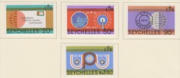 Seychelles, 1974, SG 327 - 330, Mint Hinged, Centenary Of UPU - Seychellen (...-1976)