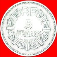 * OPEN 9 (1945-1952): FRANCE  5 FRANCS 1947 UNCOMMON!  LOW START   NO RESERVE! - 5 Francs