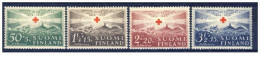 Finlandia - Finland 1939  75 Anniversary Red Cross 4v Complete Set  ** MNH - Nuovi