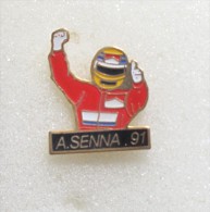 Pin´s    . SENNA 91 - F1