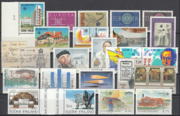 Finland EUROPA CEPT 13 Complete Sets, One Part Set 1960-1993 MNH - Collections