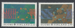 Finland 1991 Europa CEPT. European Space Program. Mi 1144-1145 MNH - Neufs