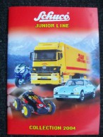 CATALOGO  SCHUCO  Junior Line Scale 1/72  1/43  1/24 Camion Aerei Navi  2004 - Allemagne