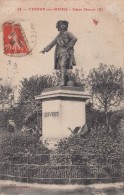 Cp , 55 , VERDUN-sur-MEUSE , Statue Chevert - Verdun