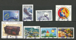 Timbres Oblitérés De L´année 1999, Incluant T-p Rond Football Match Andorre-France ((0-1 Penalty) , T-p Première Qualité - Used Stamps