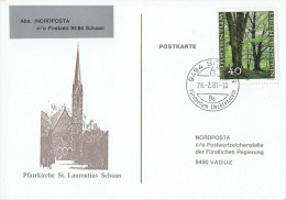 Liechtenstein - Spezialbeleg / Special Postcard (k188) - Storia Postale