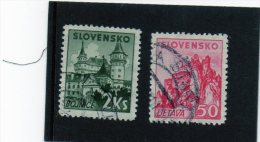 B - 1940 Slovacchia - Used Stamps