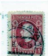 B - 1939 Slovacchia - Gebraucht