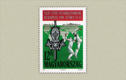 HUNGARY 1991 SPORT World Cup Of FENCING - Fine Set MNH - Nuevos