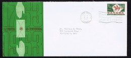 1963  Postal Service Bicentenary  Sc 413  Schering Cachet - 1961-1970