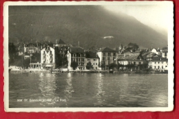 EZS-20 Saint-Gingolph  St.-Gingolf  Suisse, Le Port, Lac Léman.  . Circulé En 1934  Perrochet 9518 - Saint-Gingolph