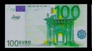 Spielgeld "IMC" Testnote, 100 EURO, Training, Education, Play Money, 78 X 42 Mm, RRR, UNC, Billet Scolaire - Autres & Non Classés