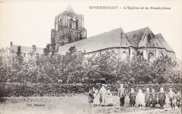 WORMHOUDT - L'Eglise Et Le Presbytère - Carte Animée - Wormhout