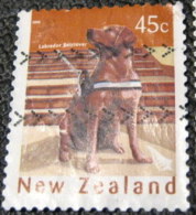 New Zealand 2006 Year Of The Dog Labrador Retriever 45c - Used - Oblitérés