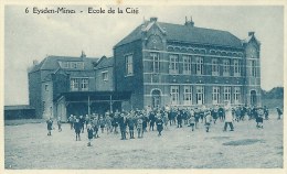 Eysden - Mines   -  école De La Cité -  Prent (9 X 5.5) Cm - Uit Reeks:  6 / 10 - Maasmechelen