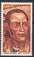 Mexico 1971 200th Birthday Of Mariano Matamoros, Freedom Fighters; Paintings Of Diego Rivera, Mi 1349, MNH(**) - Messico