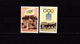 Greece 1978 Olympic Games Set Of 2 MNH - Ohne Zuordnung