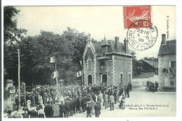 BALLAN - Route Nationale - Revue De Pompiers - Ballan-Miré