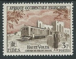 1956 AFRICA OCCIDENTALE FRANCESE UPPER VOLTA 3 F MH * - G31 - Nuovi