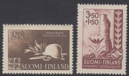 Finland 1943 National Relief I. Mi 275-276 MNH - Nuovi